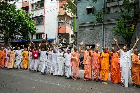 ISKCON monks
